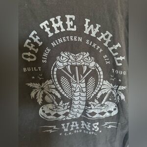 Vans Black Graphic Men's Tee